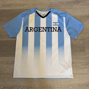 Argentina Soccer Jersey Size XL